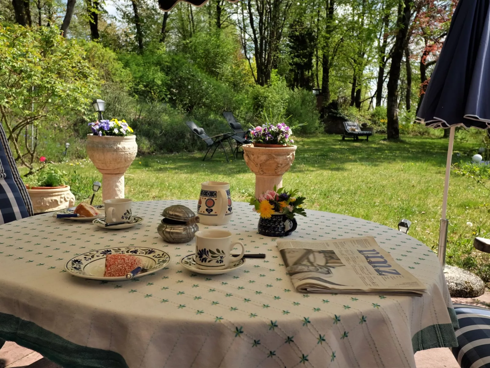 Mit einer umwerfenden Panoramaaussicht-Draußen