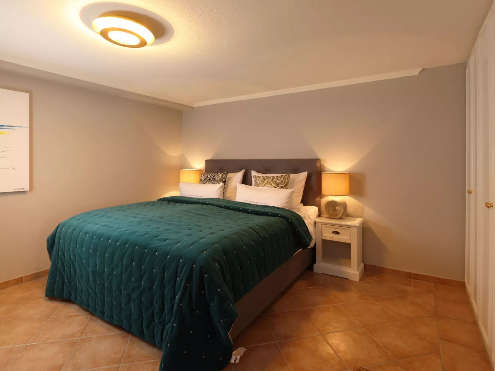 In Westerland mit Sonniger Terrasse-Dedans