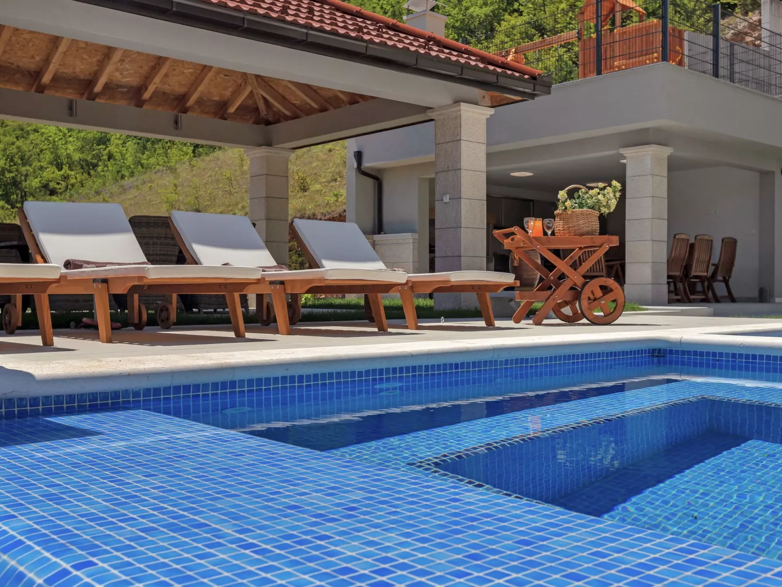 Villa mit Panorama-Dehors