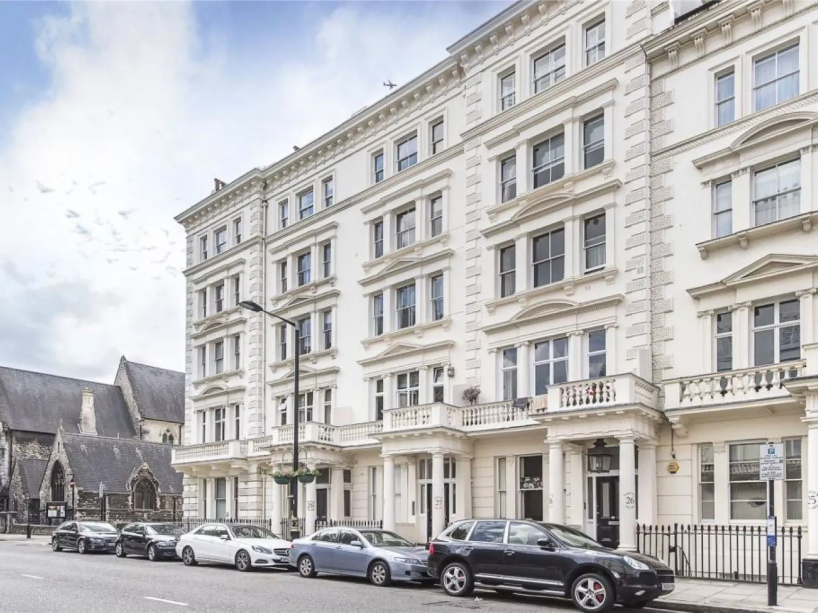 In Warwick Sq. im Zentrum von London"