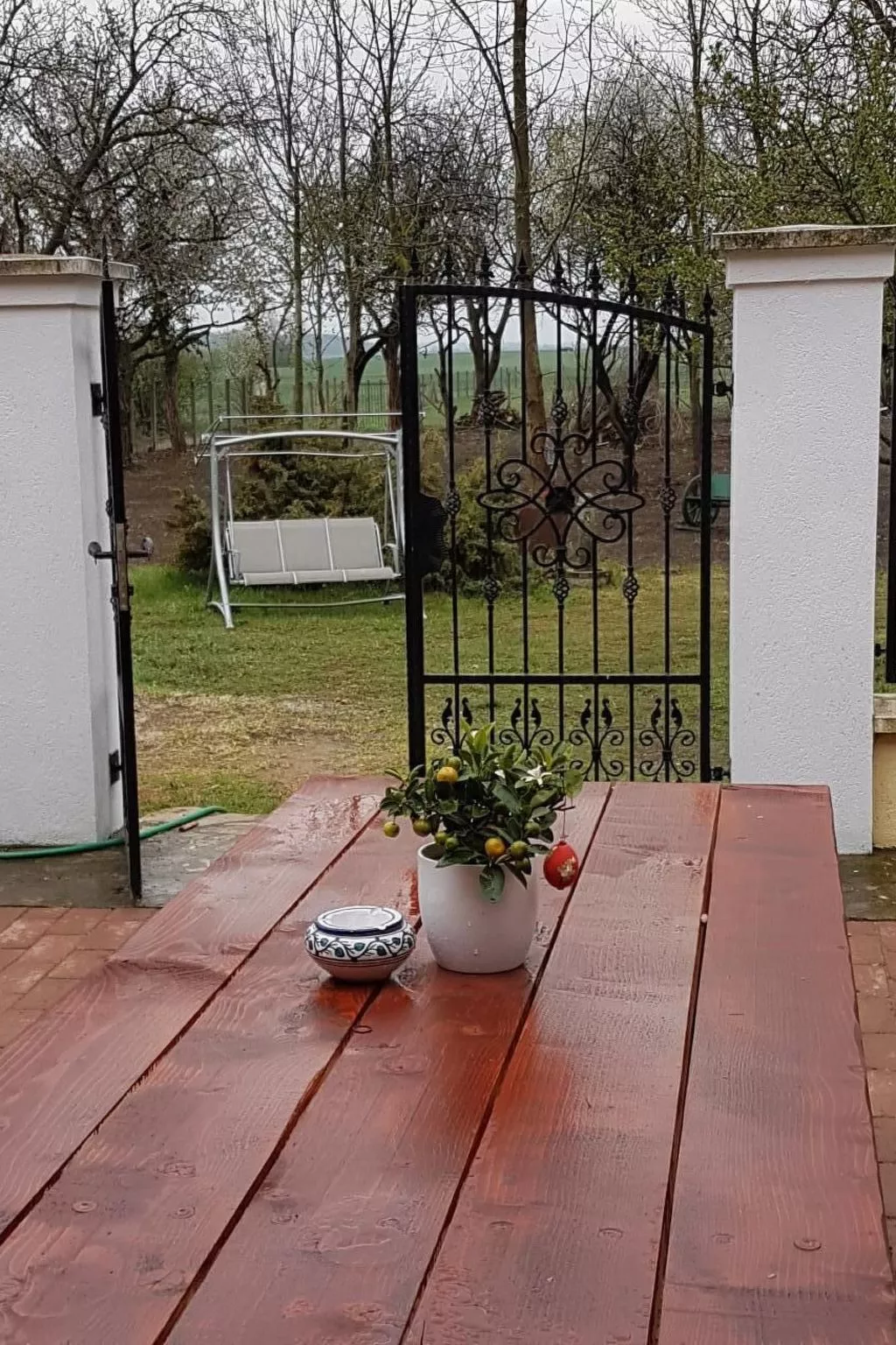 In Lócs mit Privatem Pool-Outside