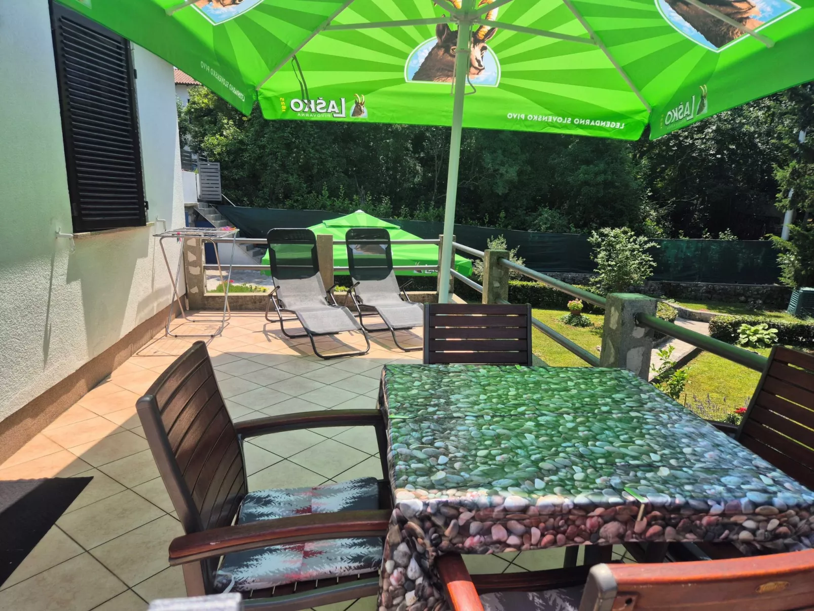 Gemütliches kleines schönes Haus für max. 4 Personen-Draußen