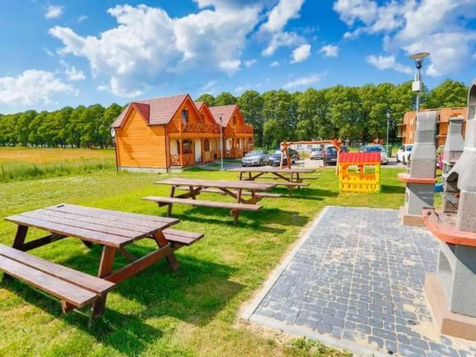 "Cottage3" in einem eingezäunten Gebiet