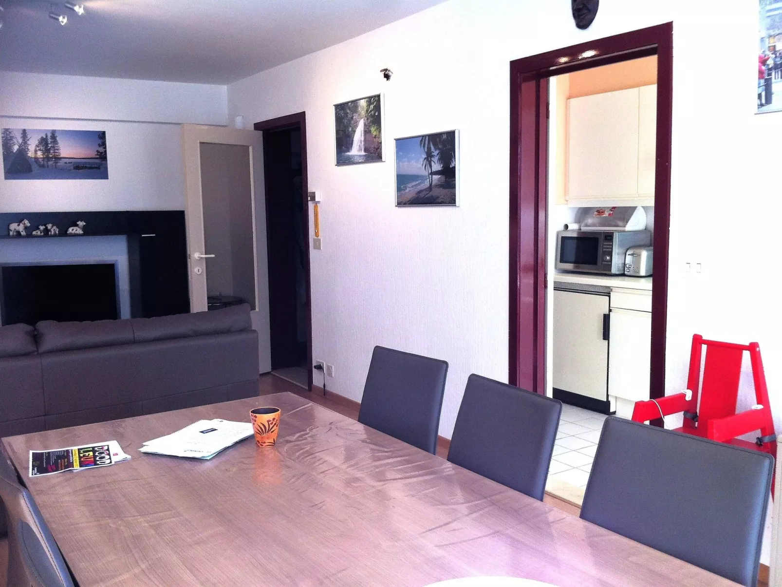 Wohnung "Wie zu Hause" mit Blick auf das Wasser