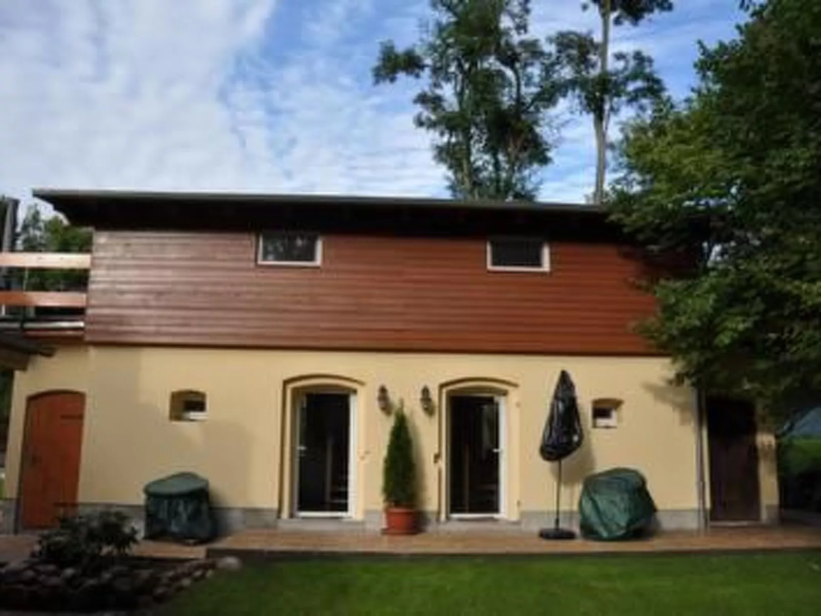 Nette Wohnung in Joachimsthal mit Kleiner Terrasse-Dehors