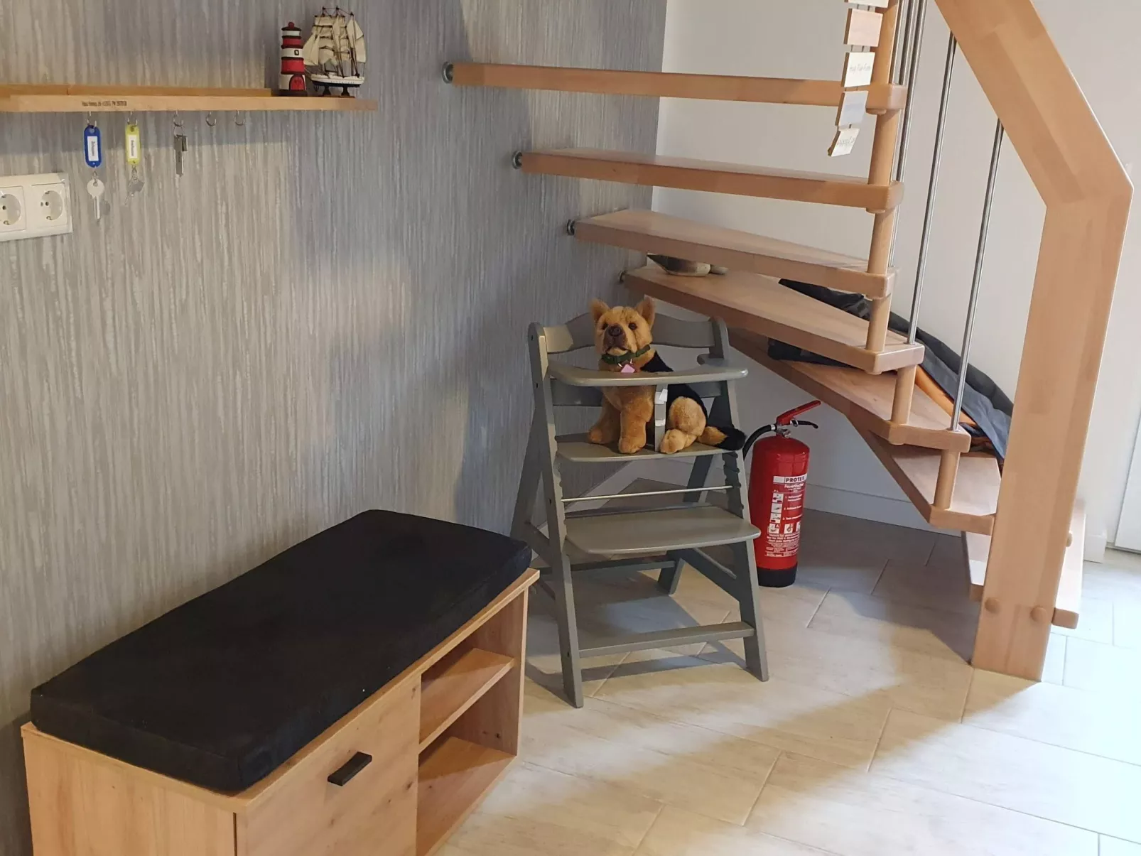 In Mellnitz mit Großem Garten-Drinnen