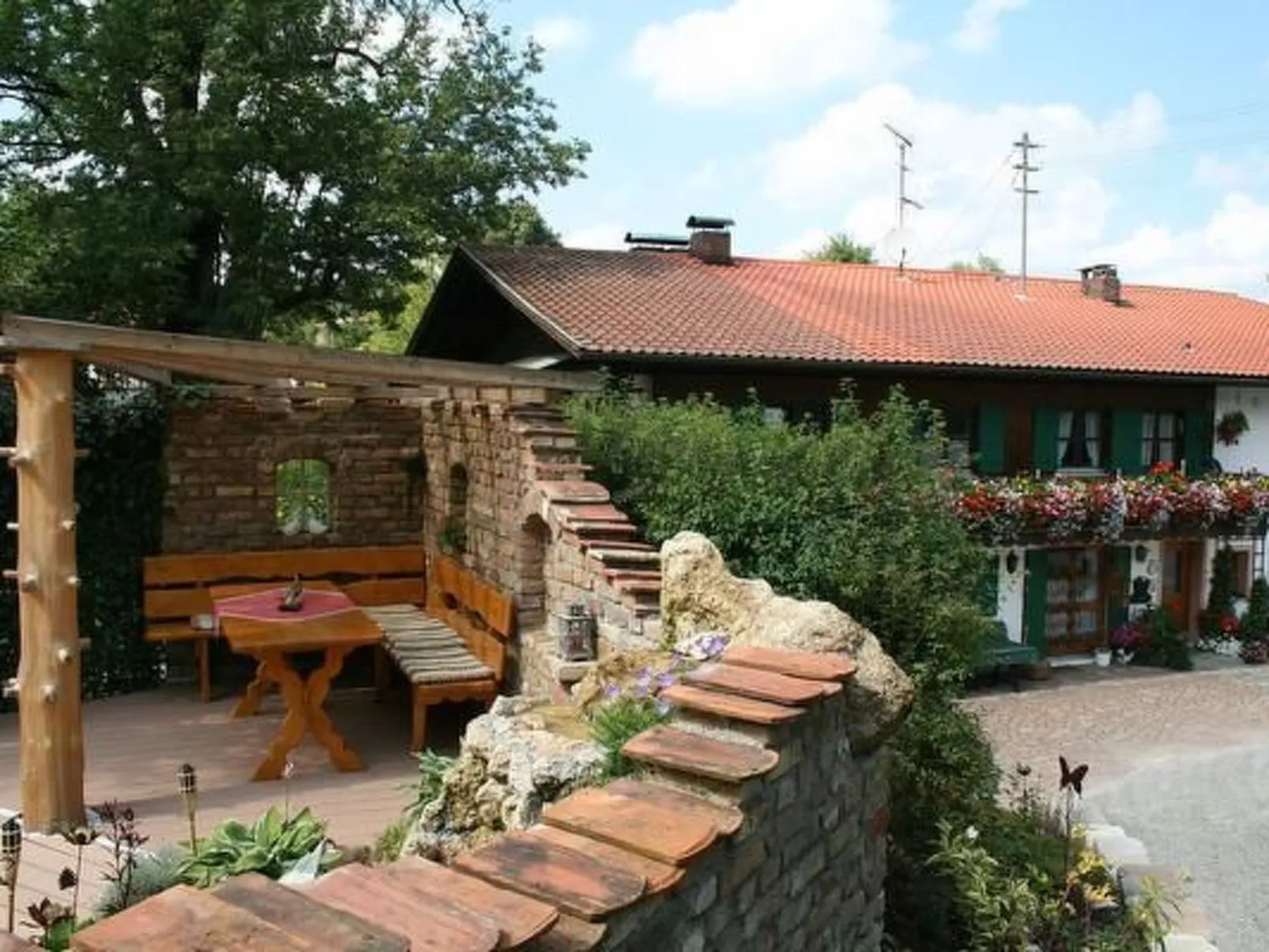 Appartement in Bad Bayersoien mit Großem Garten