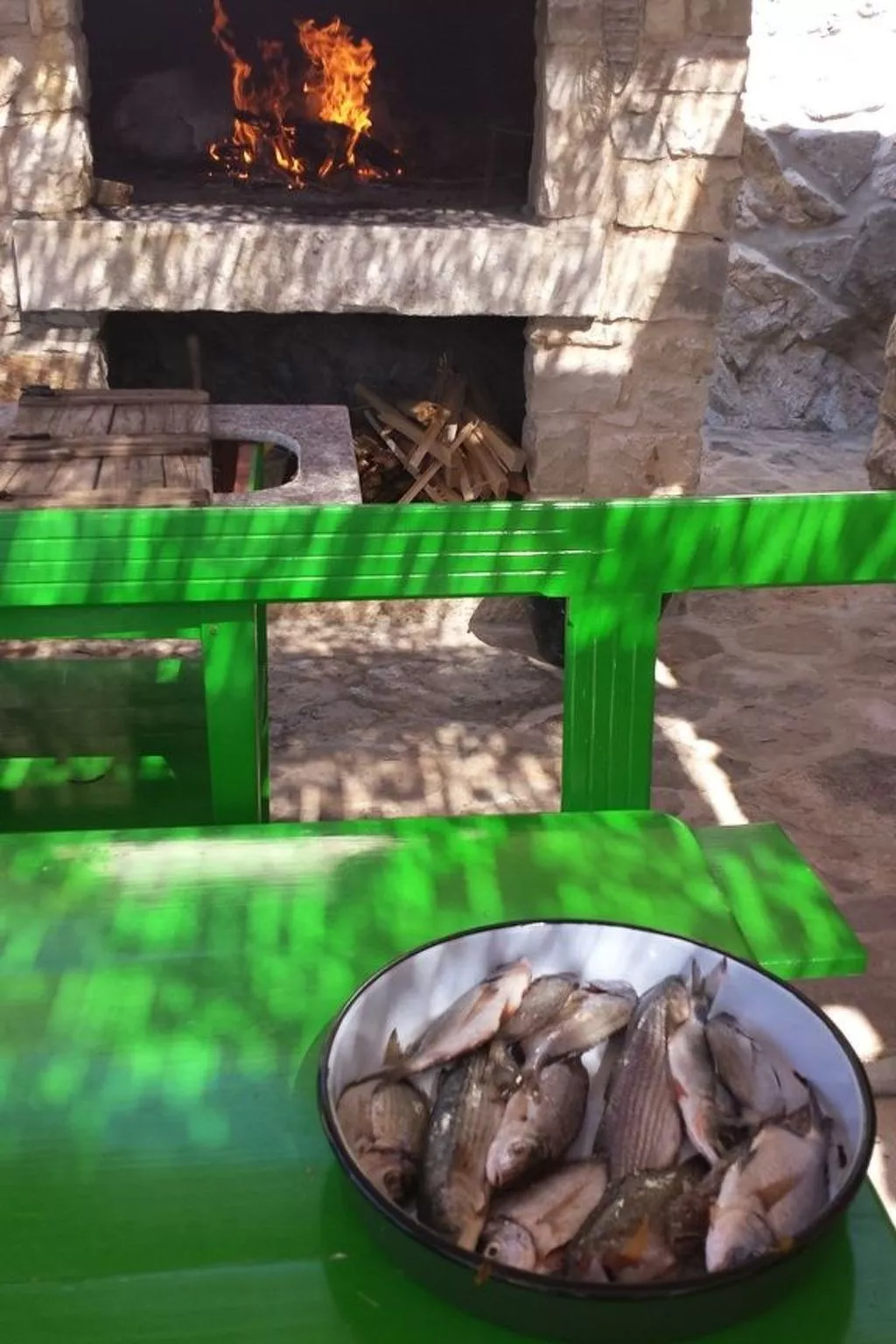 In Selca mit Garten, Terrasse und Grill-Draußen