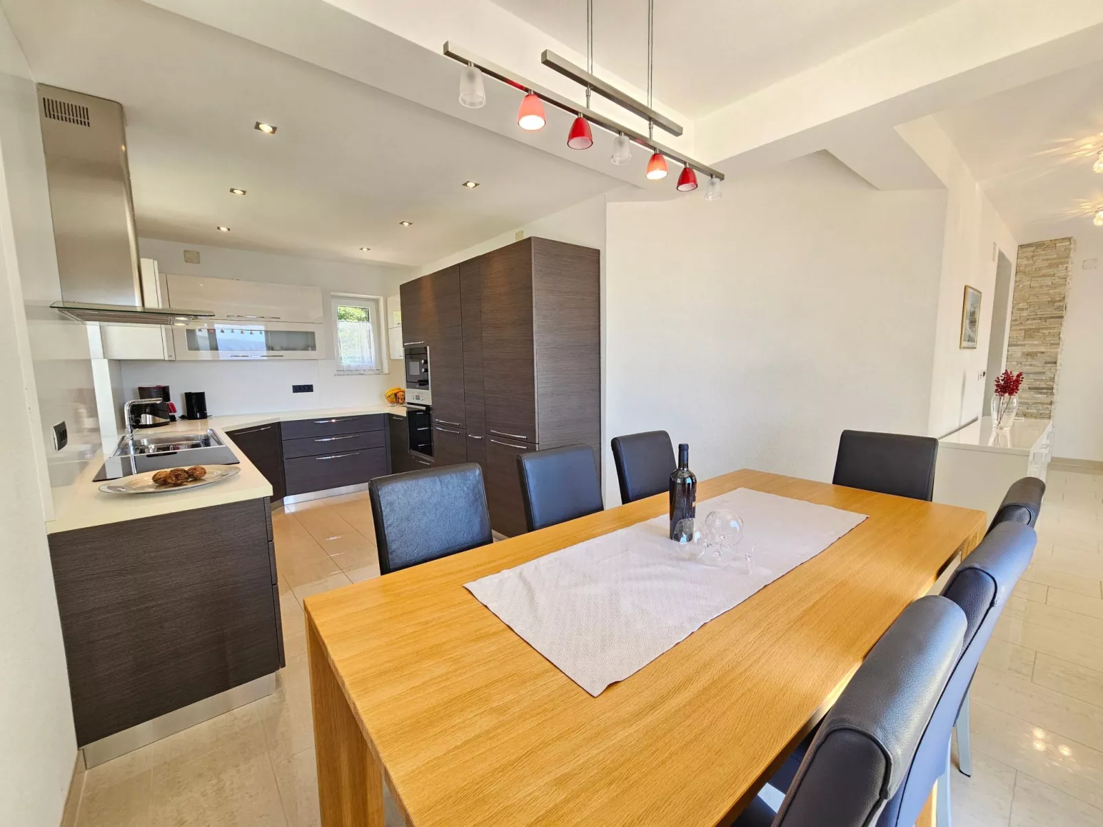 Wohnung für 6 Personen mit Meerblick-Dedans