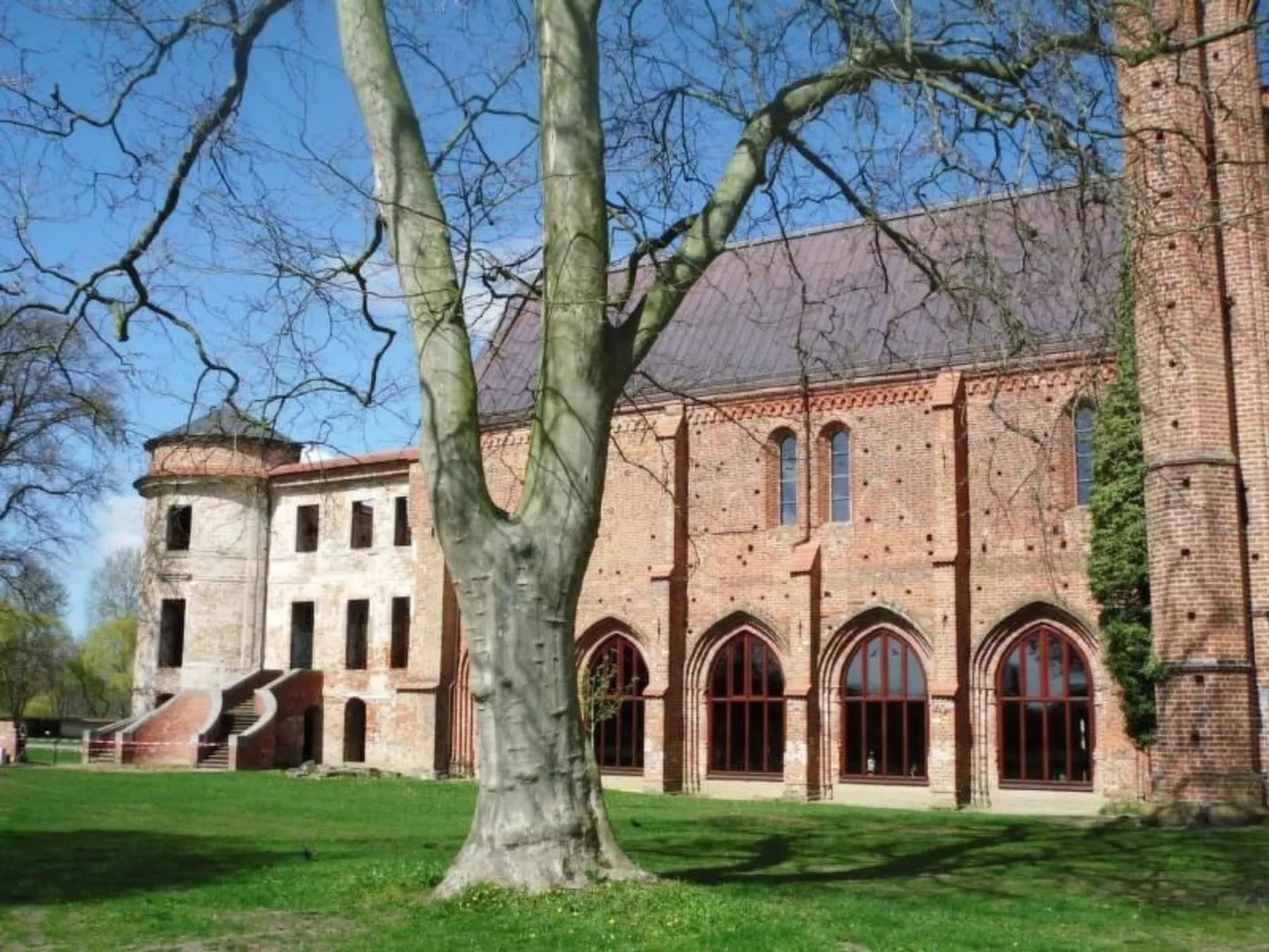 Ferienhaus Claire am Klostersee Urlaub mit Hund-Draußen