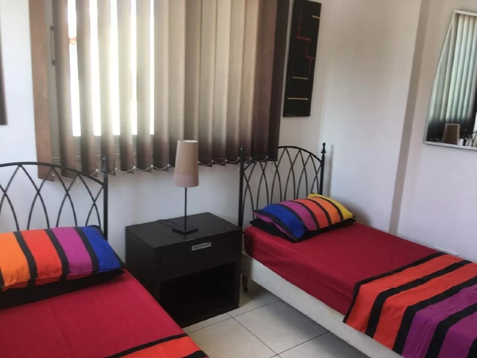 "Palmenvilla" mit privatem Balkon-Dedans