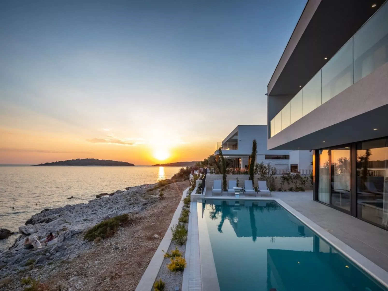 Villa Esperia Rogoznica-Outside