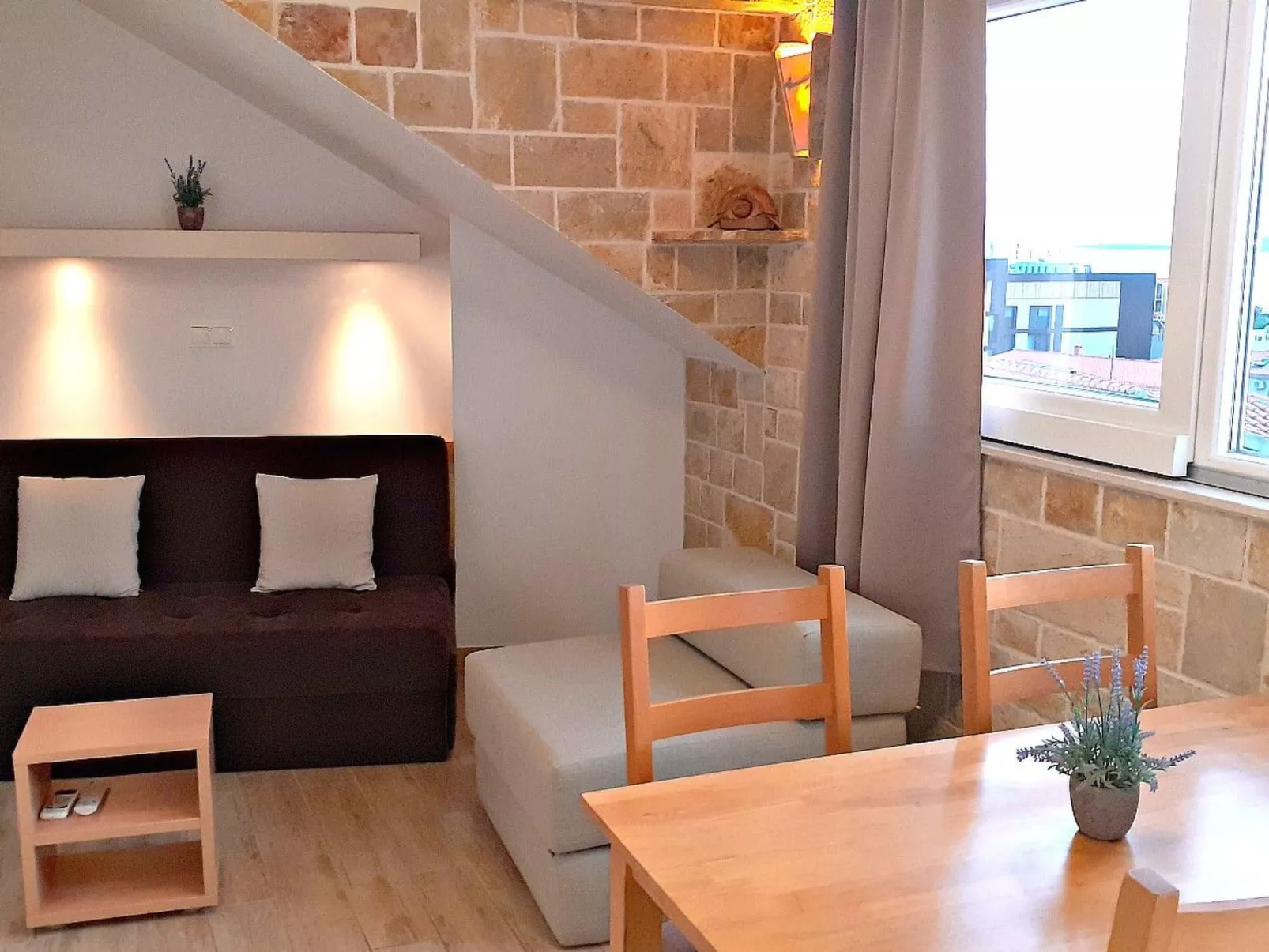 Strandnahe Ferienwohnung mit tollem Ausblick