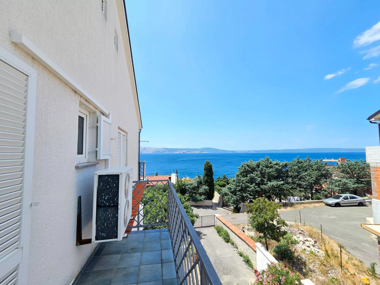 Wohnung für 4 Personen mit Meerblick-Draußen