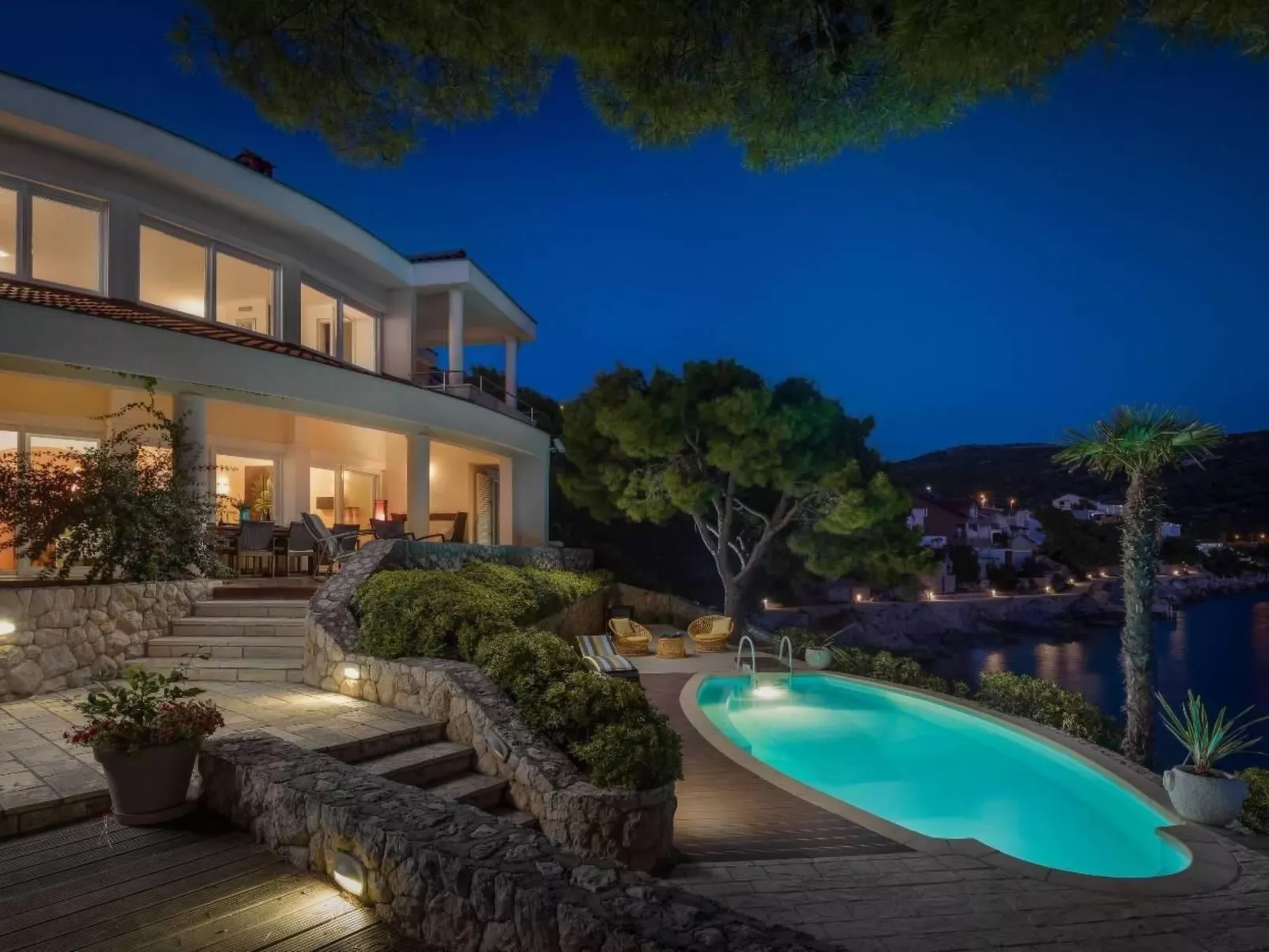 Villa Valla in Primosten-Draußen