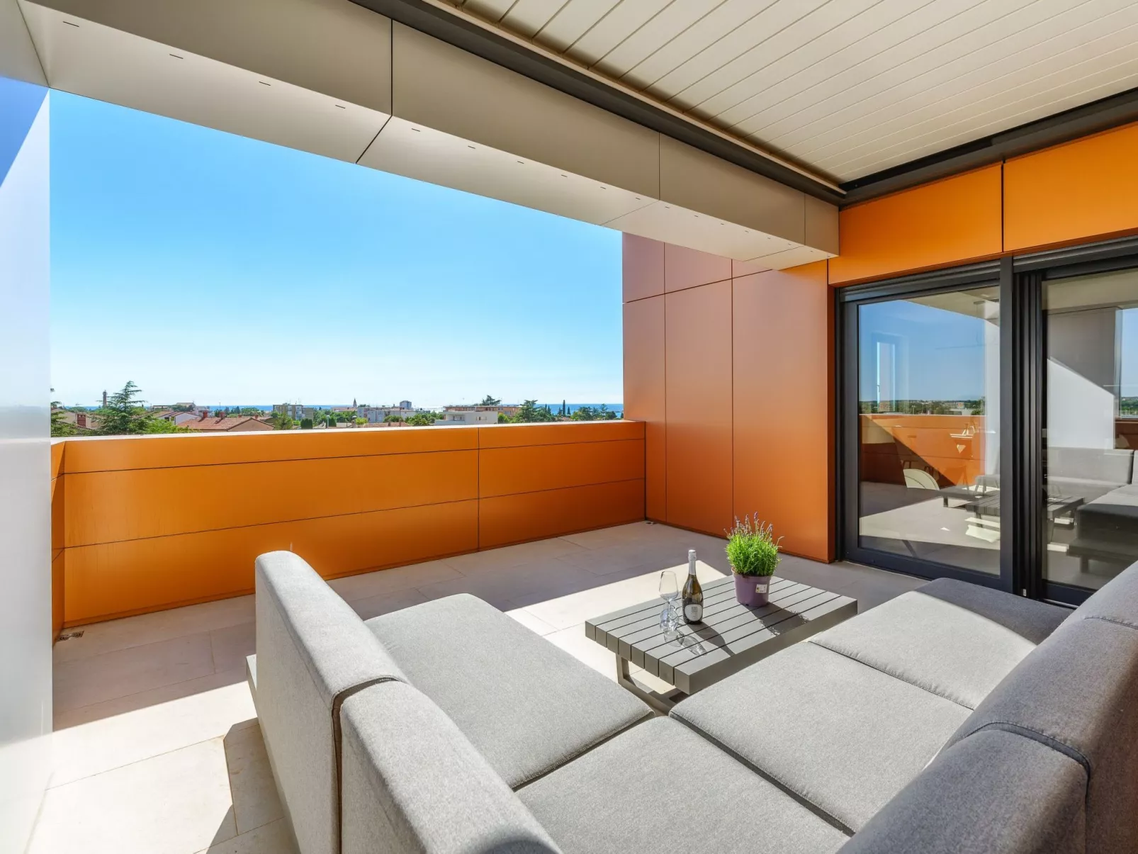 Luxuriöses Penthouse Viki mit Meerblick