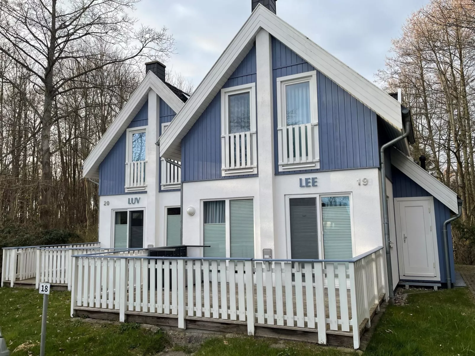 Strandhaus LEE Sauna Kamin Wlan-Dehors
