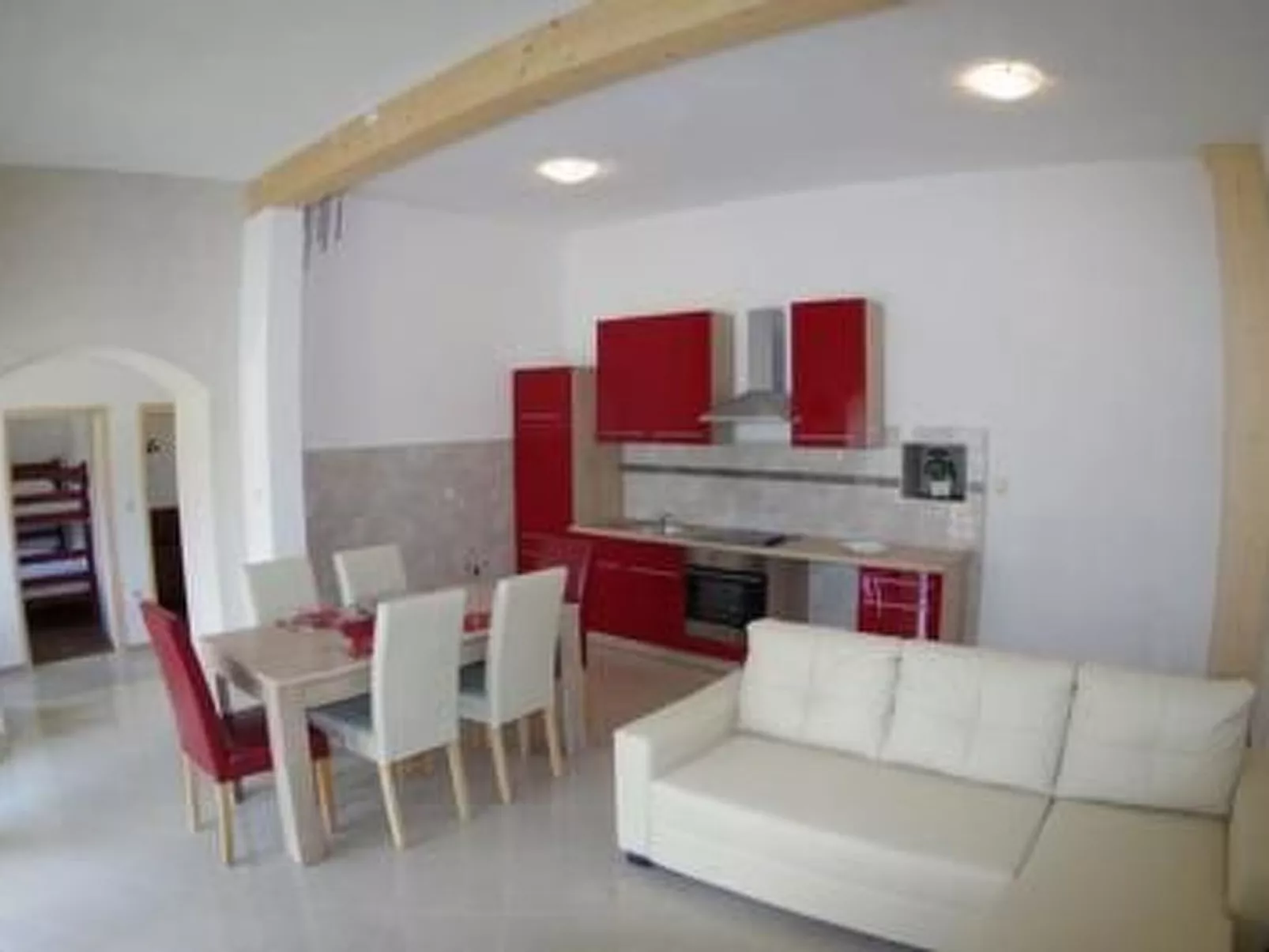 In malerischem istrischem Dorf-Drinnen