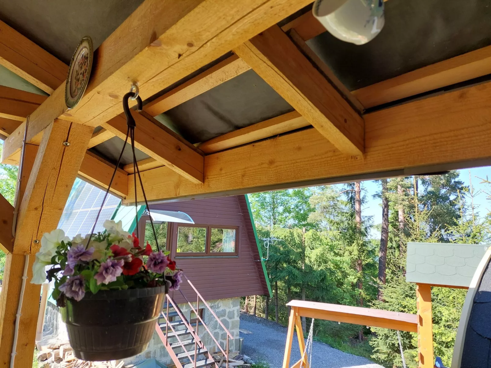 Hütte in der Orava-Draußen