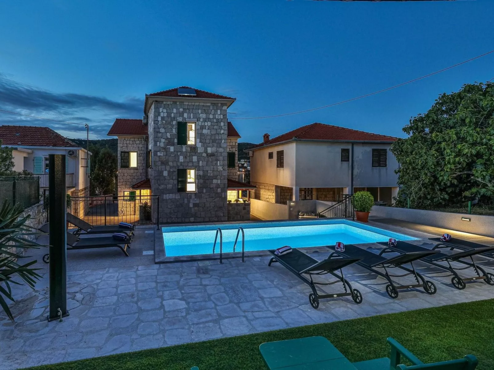 Steinvilla am Strand Nina - EOS CROATIA-Dehors