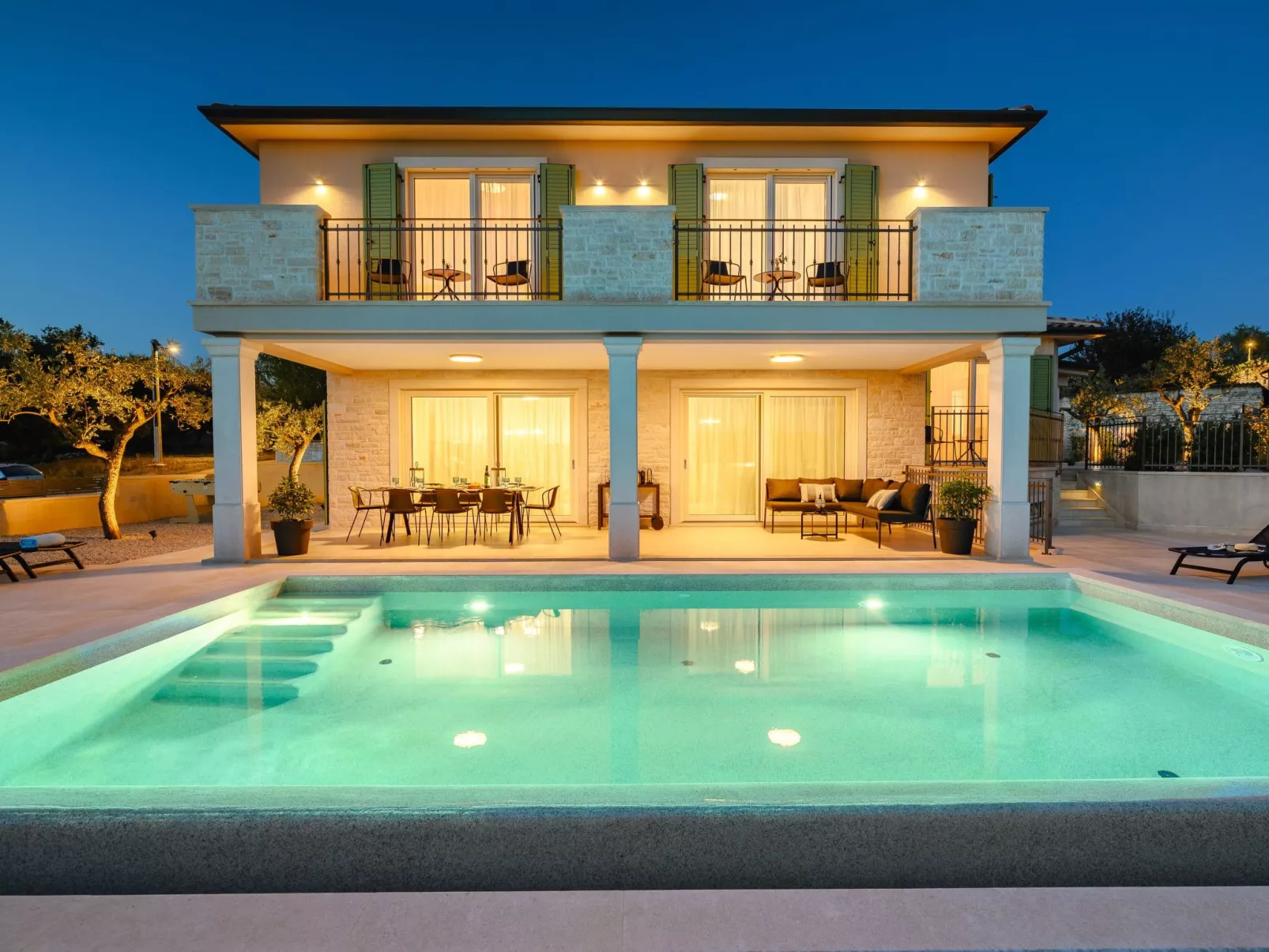 „Villa Natalia“ mit Meerblick-Dehors