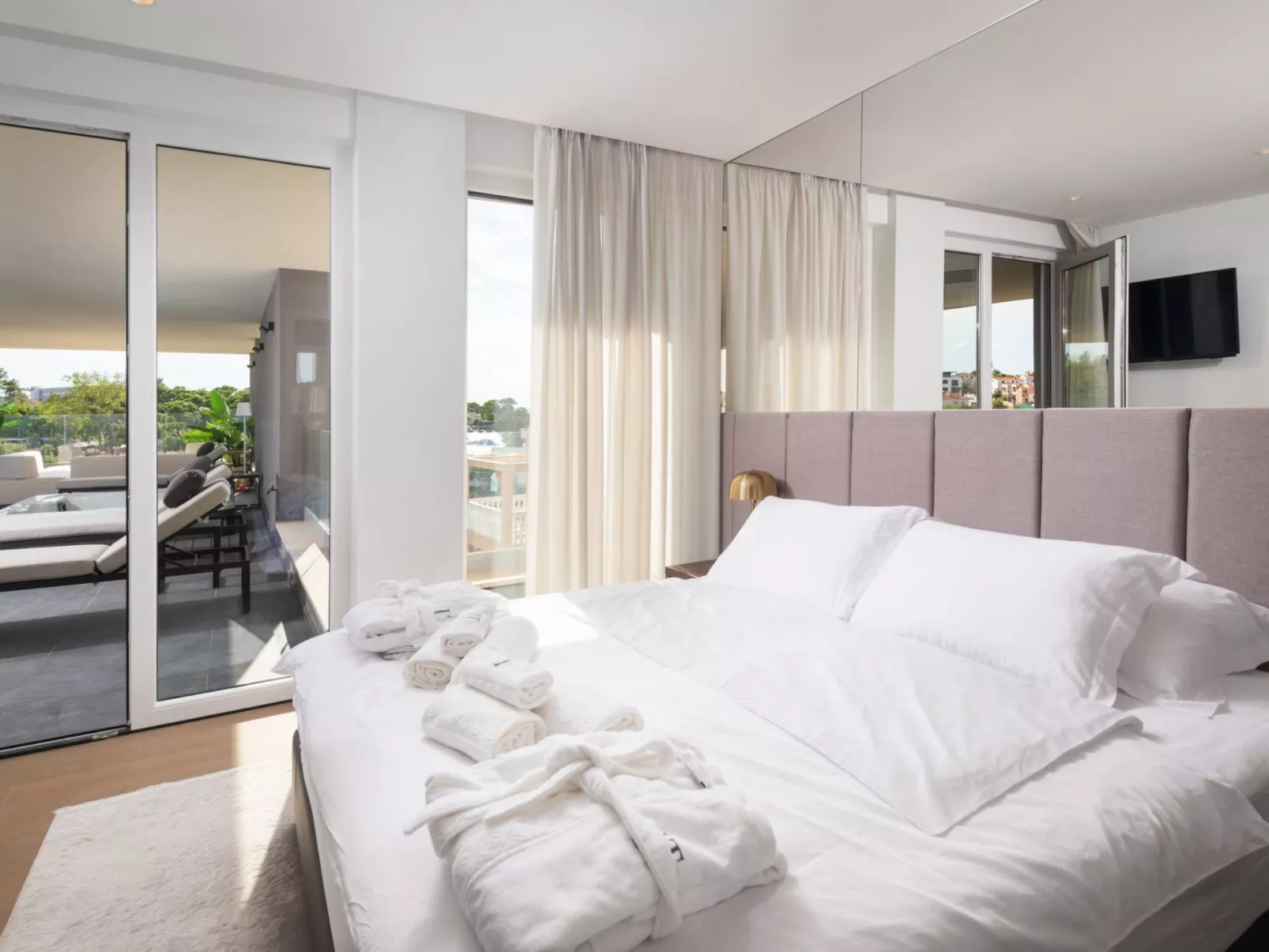 Villa La Tina in Petrcane, Dalmatien-Dedans