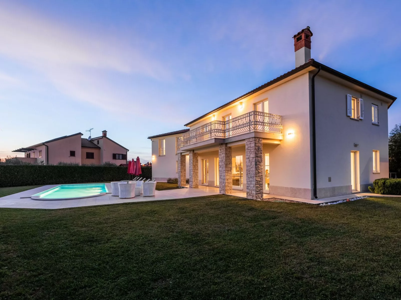 Villa Bincila-Draußen