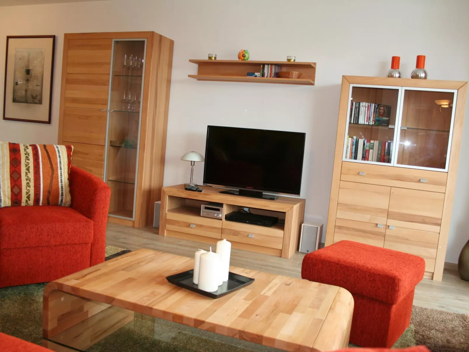 Mit Blick auf die Berge