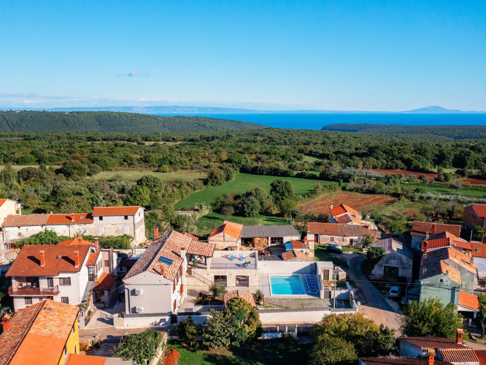 Villa Valtura-Draußen