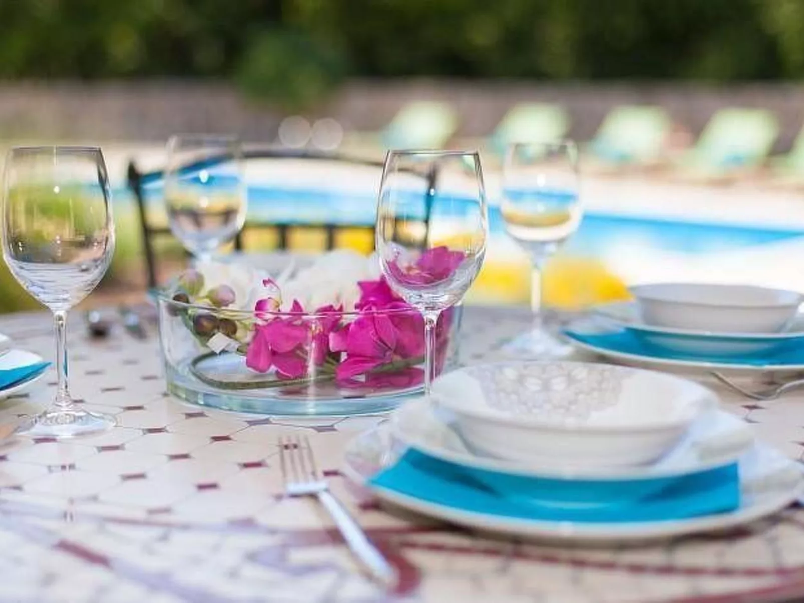 In Kras mit Offenem Kamin-Outside