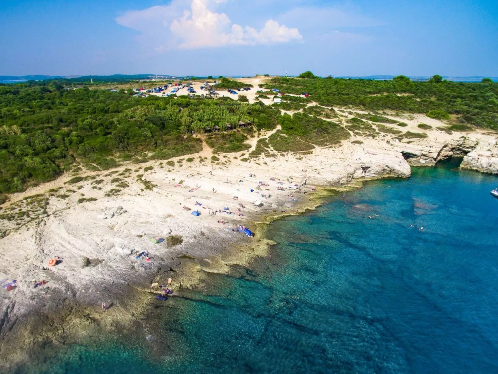 In Premantura-Draußen