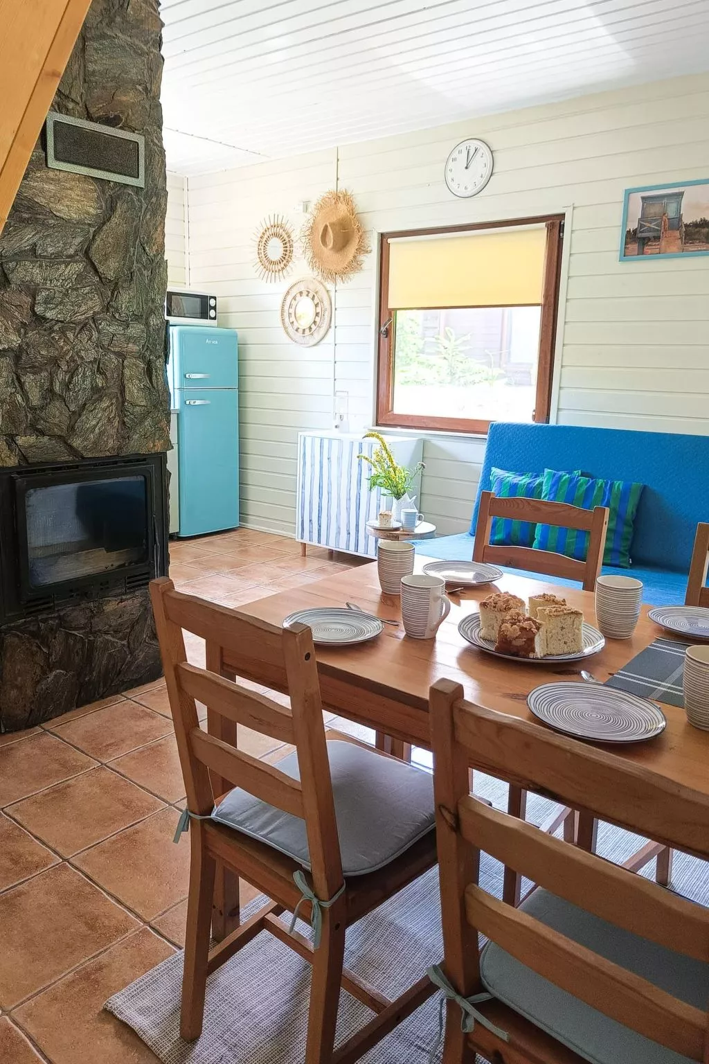 Modernes Ferienhaus in Kopalino mit Grill, Garten und Terrasse-Dedans