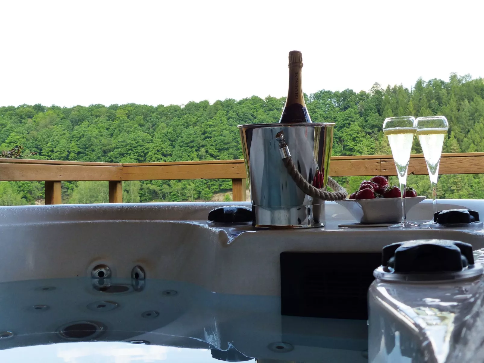 Duplex Ferme Simon 4p mit Jacuzzi und Sauna