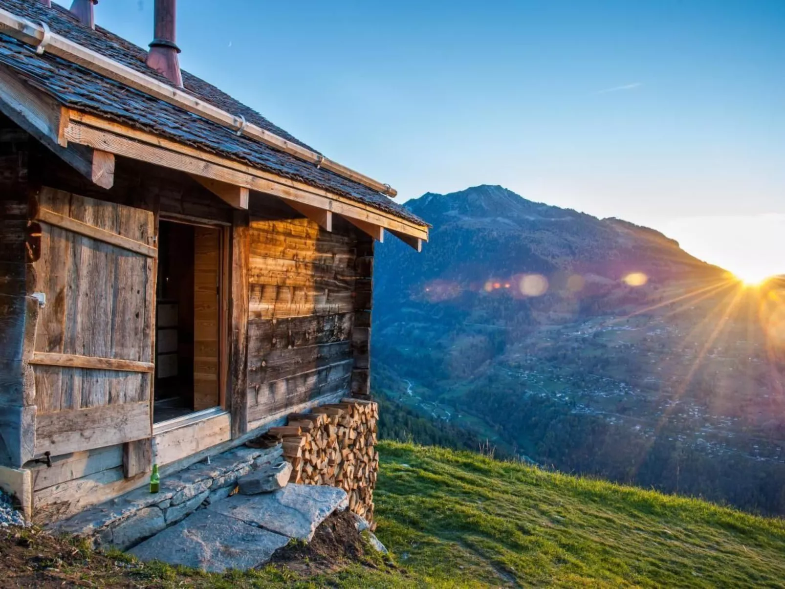 Alm Mayen im Wallis von 1904-Image-tags.info