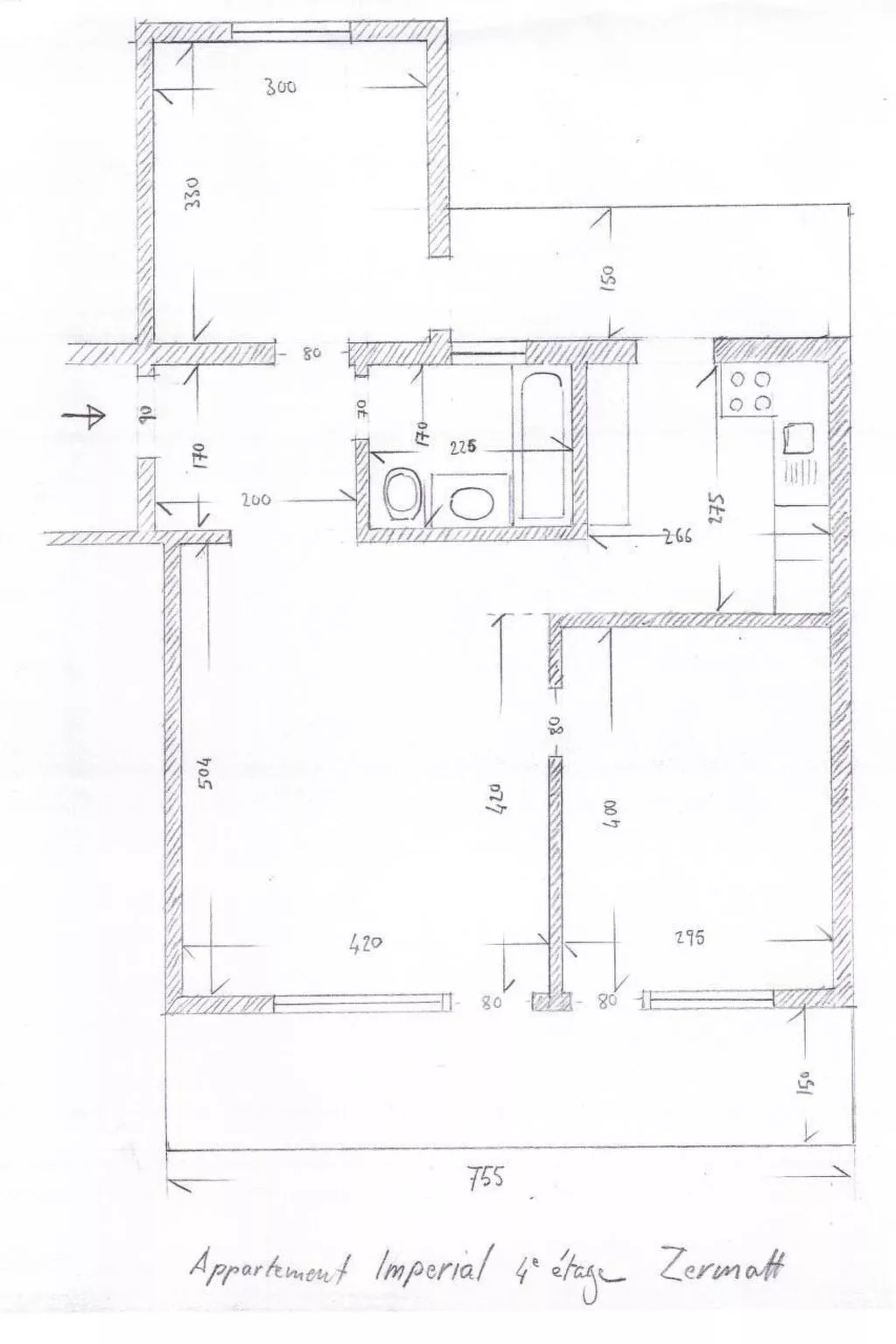 Komfortable Wohnung mit Aussicht