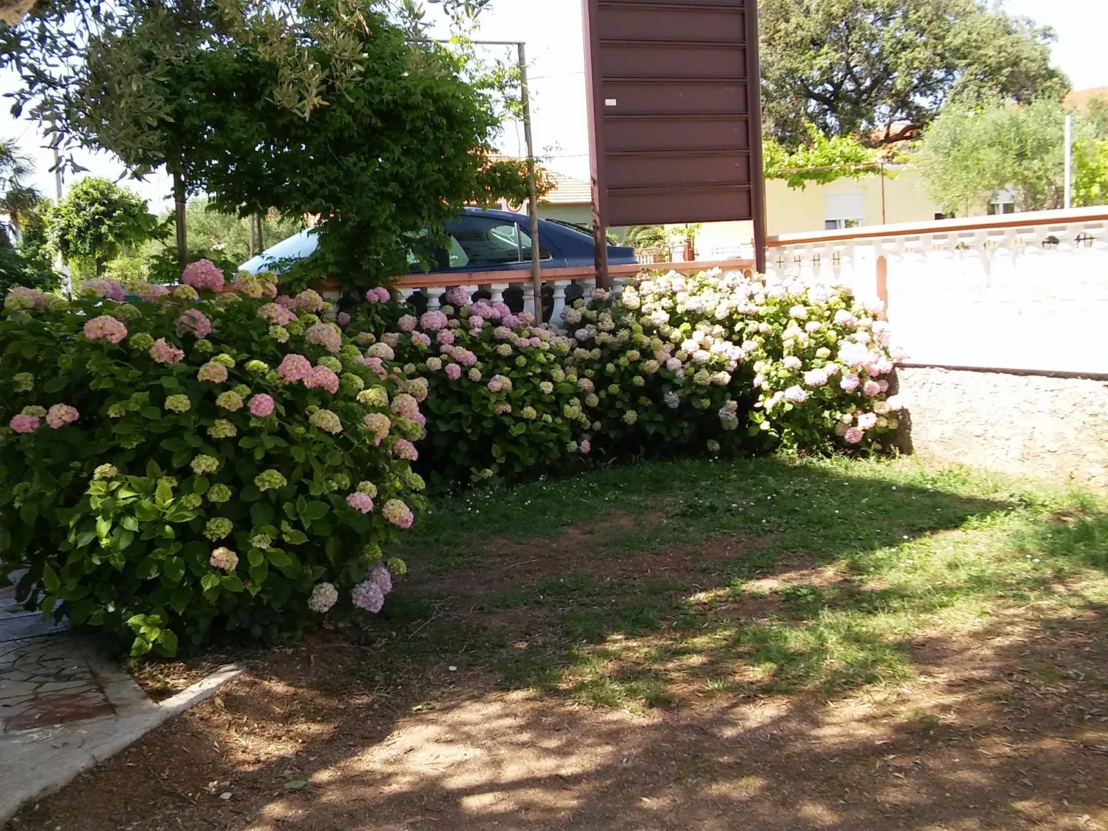 Mit Blick auf das Wasser-Dehors