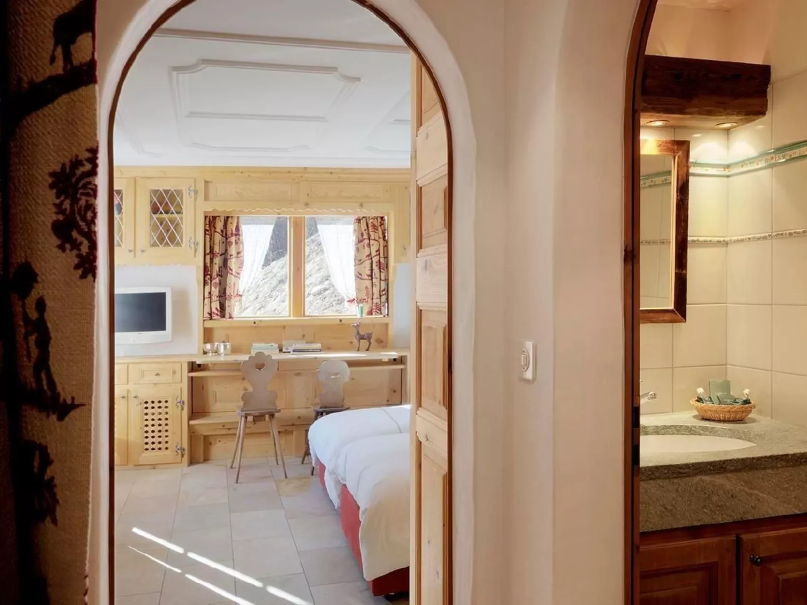 Chesarina Chalet-Drinnen