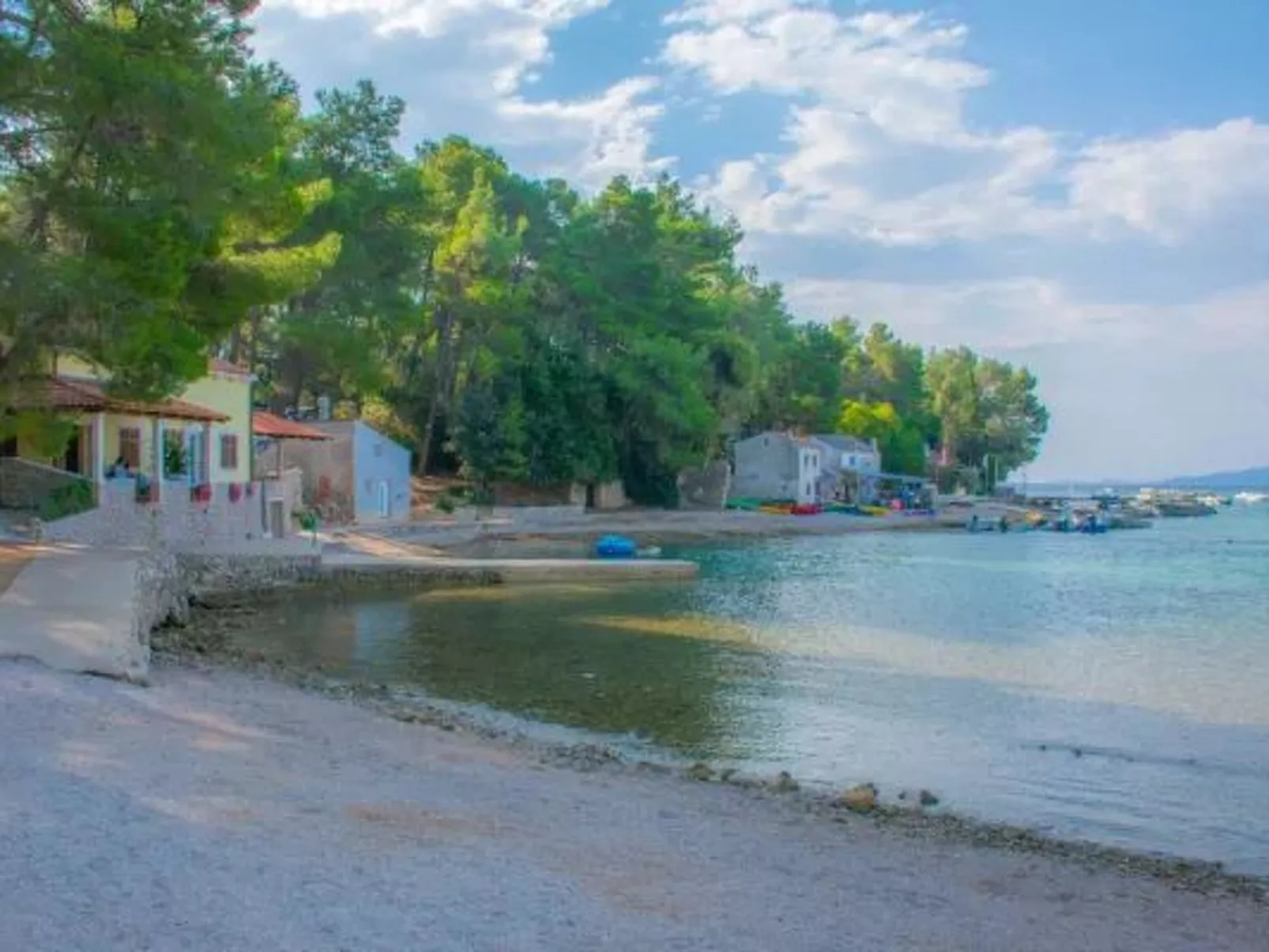 Wohnung "Punta Blue" mit Blick auf das Wasser-Draußen