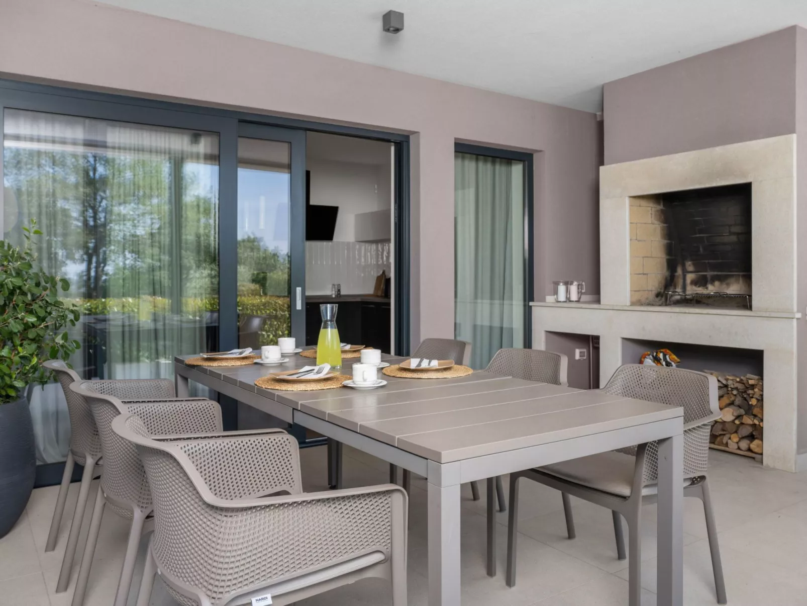 Villa Alba Labin-Draußen