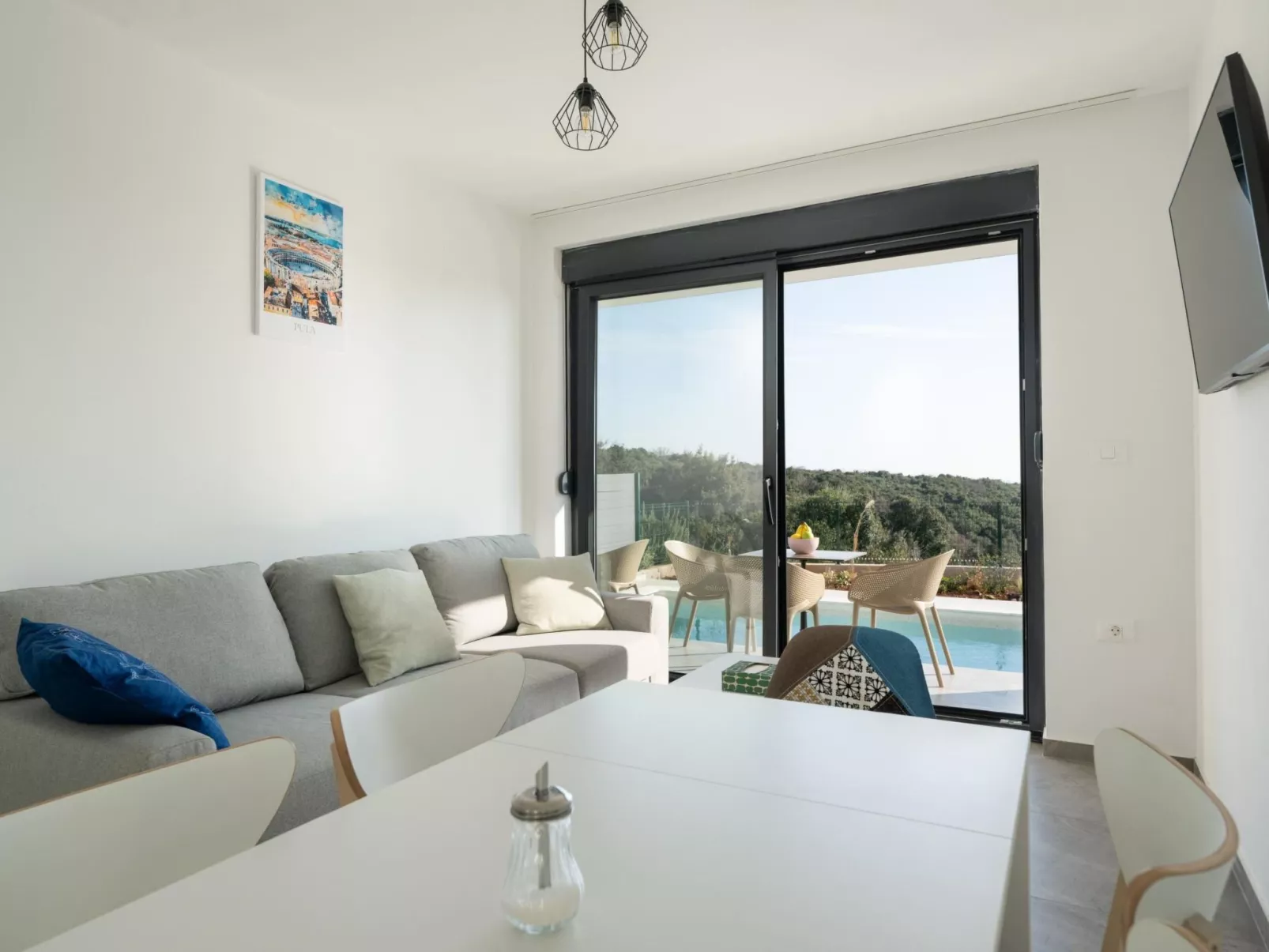 Villa Artec mit Meerblick-Drinnen