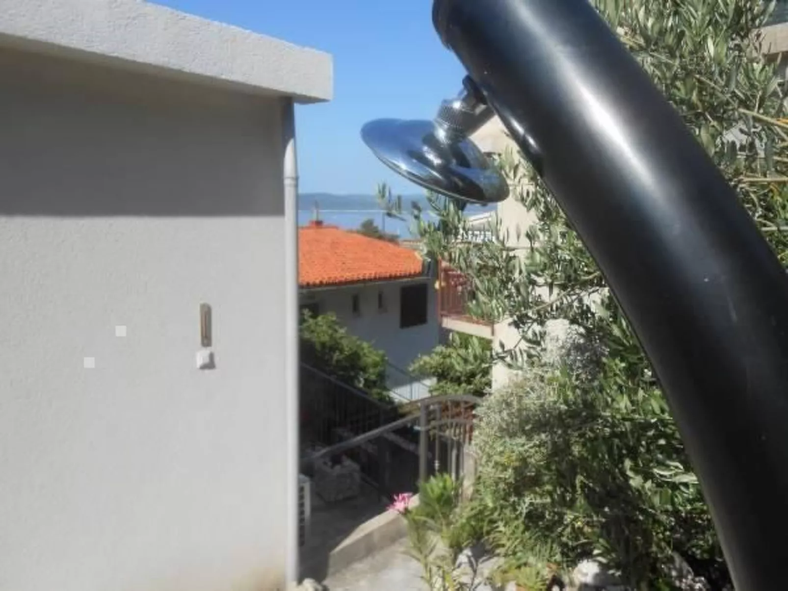 Mit Balkon und Garten sowie Meerblick-Draußen