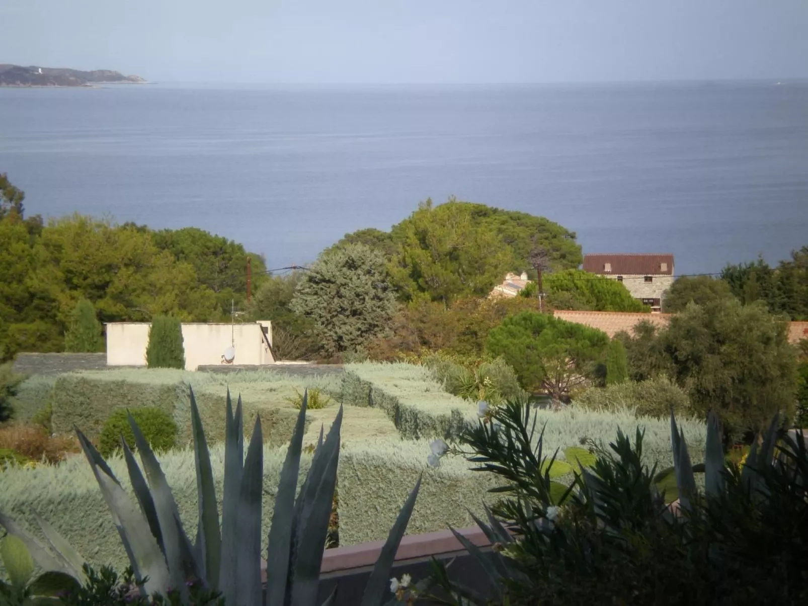 Pont de bateau, Meerblick mit privatem Pool-Dehors