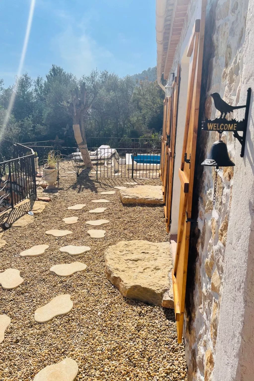 Villa "Les Alloes" - Draußen