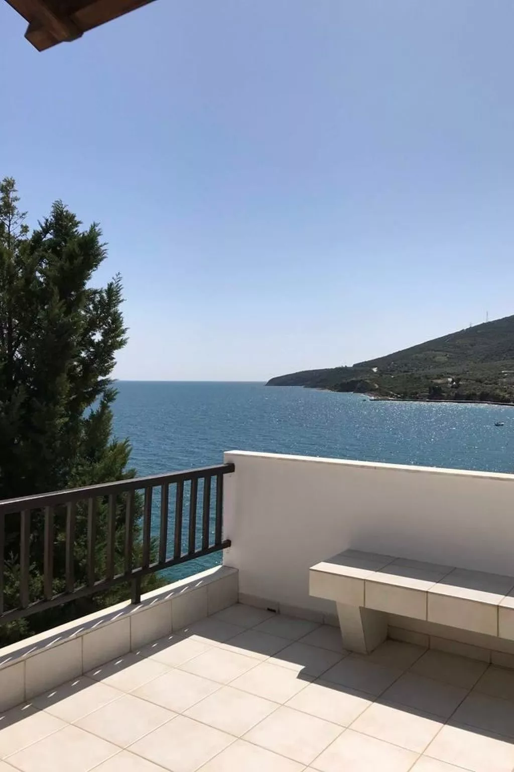 Geräumiges Ferienhaus in Chania mit Meerblick-Dehors