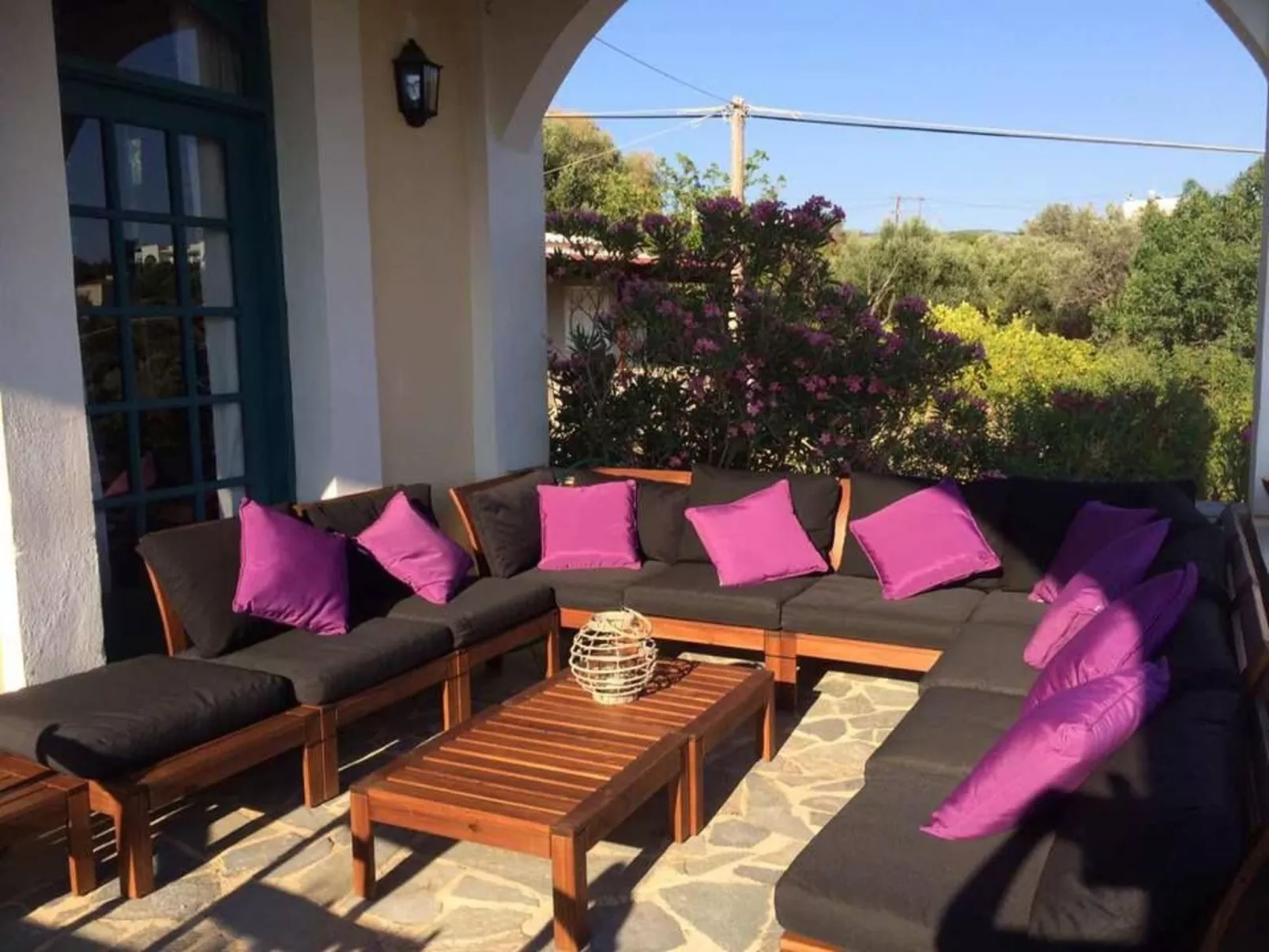 Spiti Limnos, idyllisch gelegen im Orangenhain