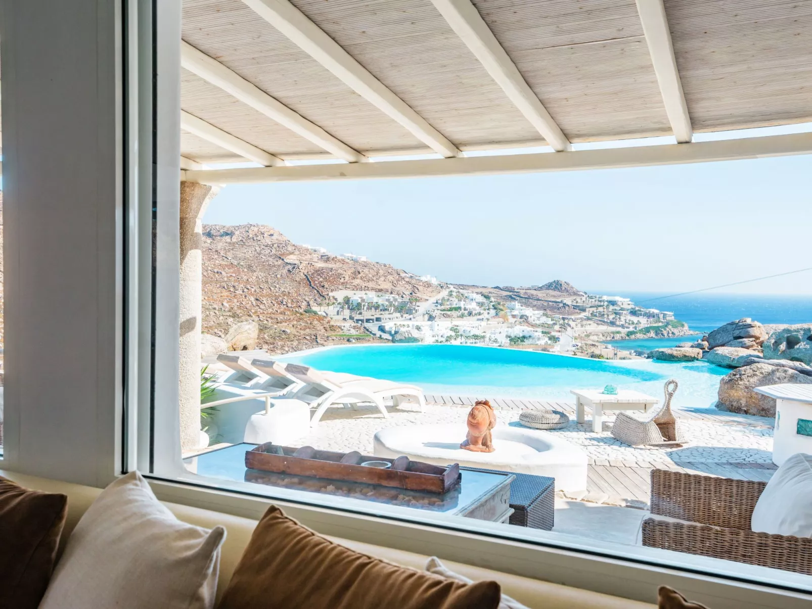 "Paraga Villa 1" mit Whirlpool-Dedans