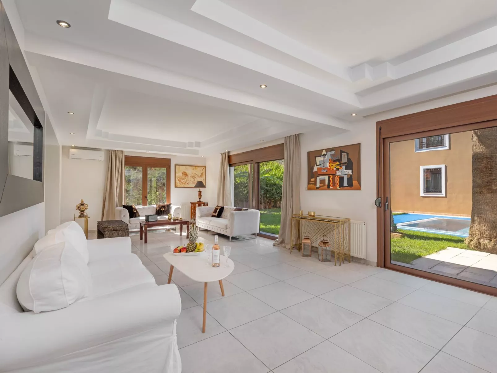 Luxusvilla Rhodos-Dehors