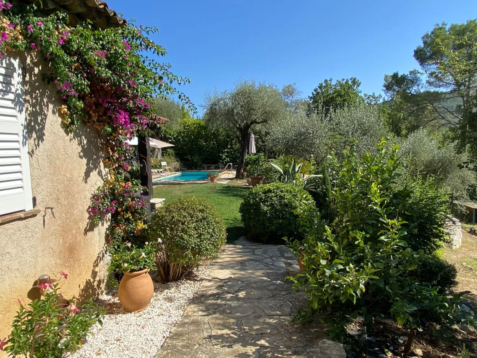 Villa La Paisana - Haustierfreundliches, privates Familienhaus mit Schwimmbad u-Draußen