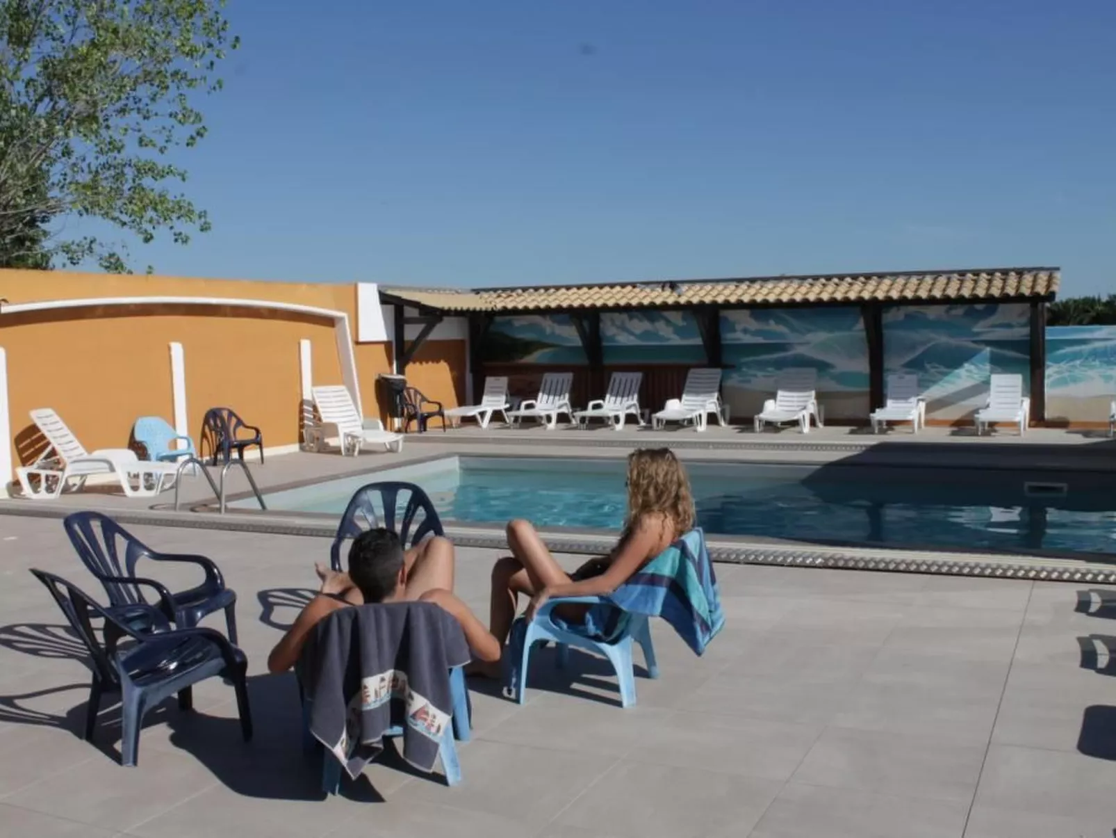 Mobilheim mit Terrasse-Dehors