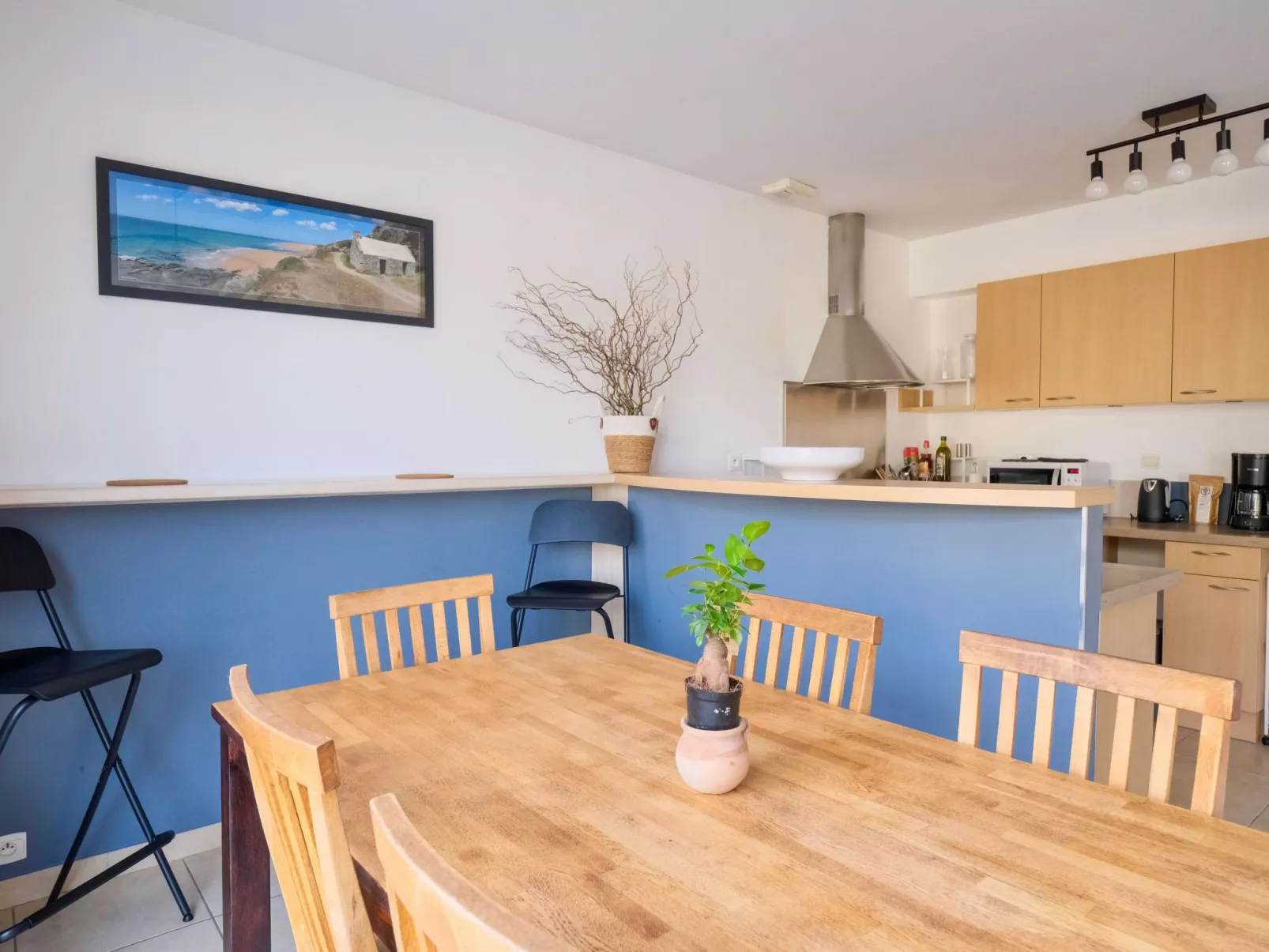 Haus "L'Oyat" mit Garten und Plancha-Drinnen